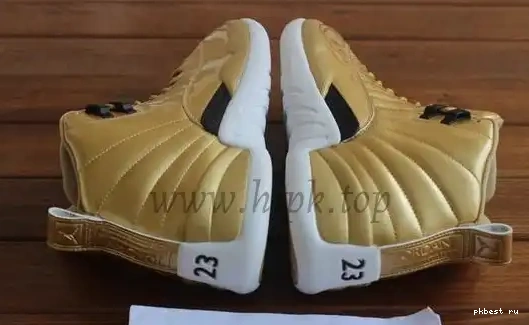Authentic Air Gold 12 Jordan Pinnacle 0513